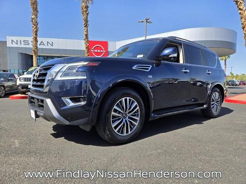 Hermosa Blue 2022 Nissan Armada SL