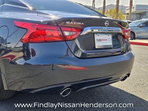 Storm Blue 2017 Nissan Maxima 3.5 SL