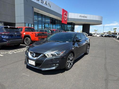 Storm Blue 2017 Nissan Maxima 3.5 SL