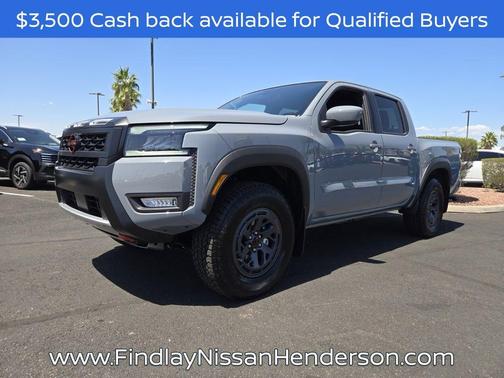 Boulder Gray Metallic 2026 Nissan Frontier PRO-4X