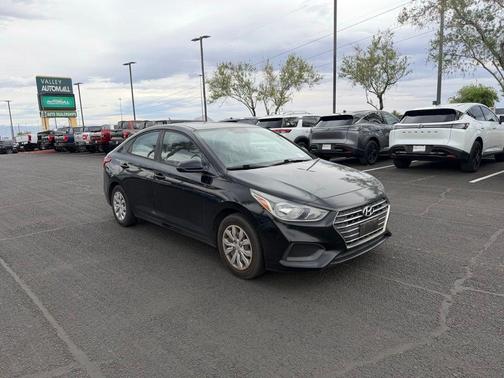 Absolute Black Pearl 2020 Hyundai Accent SE