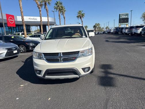 Pearl White Tri-Coat 2015 Dodge Journey Limited
