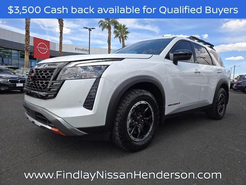 Everest White P 2026 Nissan Pathfinder Rock Creek