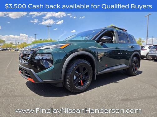 Obsidian Green 2026 Nissan Rogue Rock Creek