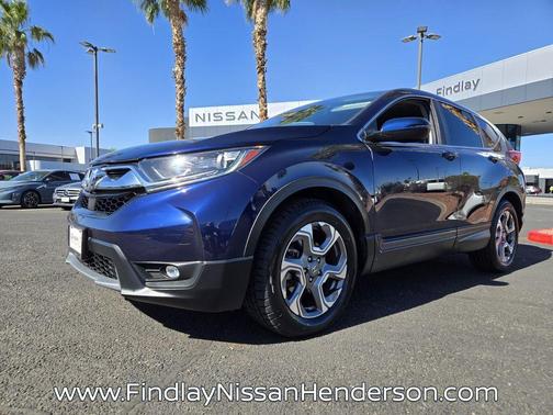 Obsidian Blue Pearl 2019 Honda CR-V EX