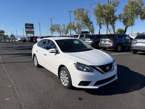 Cloud White 2016 Nissan Sentra SV