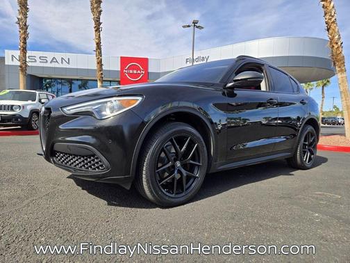 Vulcano Black Metallic 2020 Alfa Romeo Stelvio Base