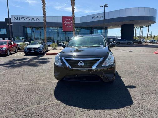 Black 2019 Nissan Versa S