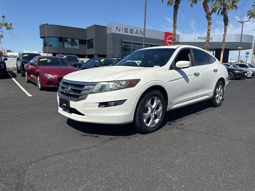White Diamond Pearl 2012 Honda Crosstour EX-L