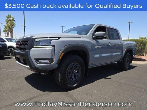 Boulder Gray Metallic 2026 Nissan Frontier PRO-4X