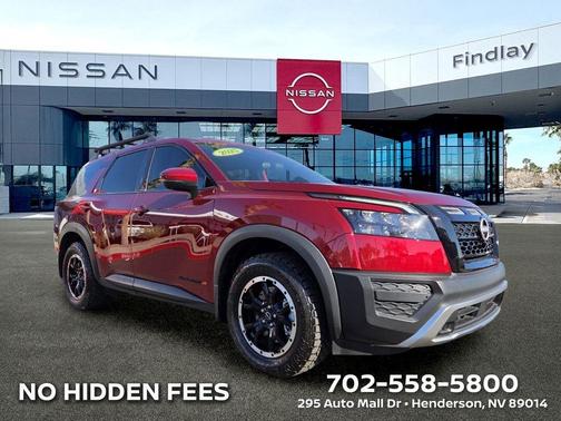 Scarlet Ember 2025 Nissan Pathfinder Rock Creek