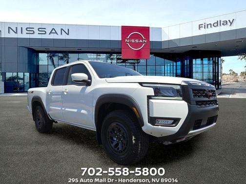 Glacier White 2026 Nissan Frontier PRO-4X
