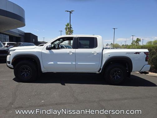 Glacier White 2026 Nissan Frontier PRO-4X