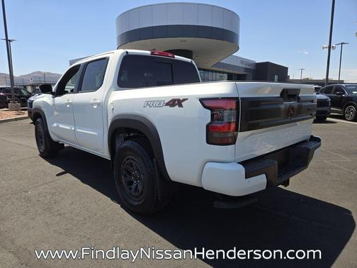 Glacier White 2026 Nissan Frontier PRO-4X