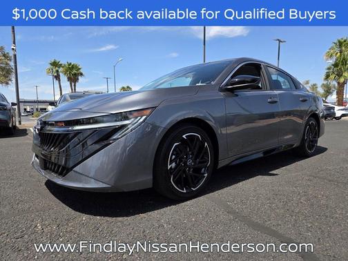 Gun Metallic 2026 Nissan Sentra SR