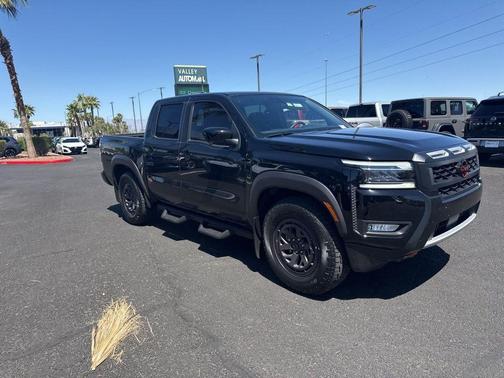 Black 2025 Nissan Frontier PRO-X