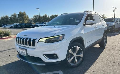 Bright White Clearcoat 2019 Jeep Cherokee Limited