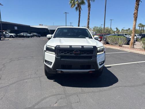 Glacier White 2025 Nissan Frontier PRO-X