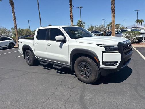 Glacier White 2025 Nissan Frontier PRO-X