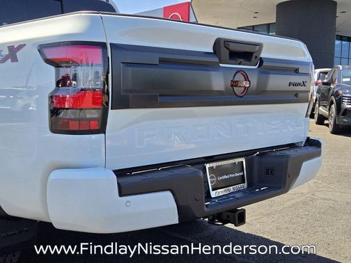 Glacier White 2025 Nissan Frontier PRO-X