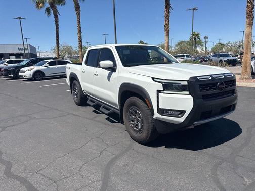 Glacier White 2025 Nissan Frontier PRO-X
