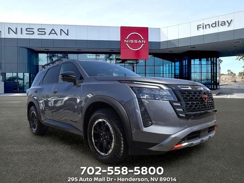 Gun Metallic 2026 Nissan Pathfinder Rock Creek