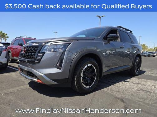 Gun Metallic 2026 Nissan Pathfinder Rock Creek