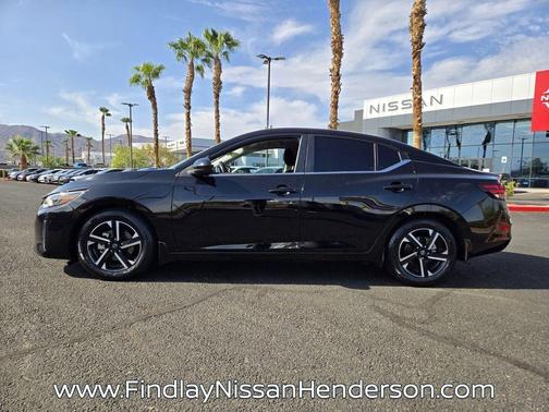 Black 2025 Nissan Sentra SV