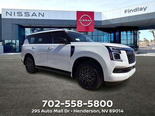 Aspen White 2026 Nissan Armada SV