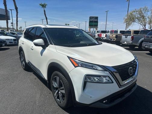 White 2021 Nissan Rogue SL