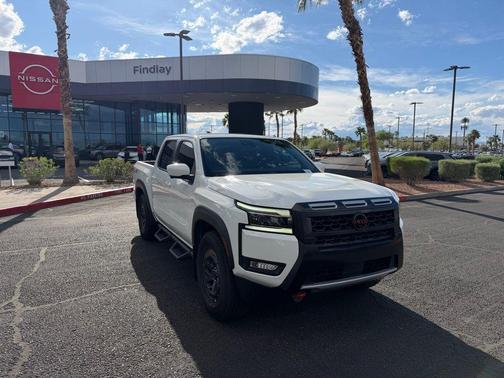 Glacier White 2025 Nissan Frontier PRO-X