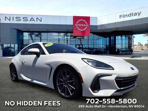 Crystal White Pearl 2023 Subaru BRZ Limited