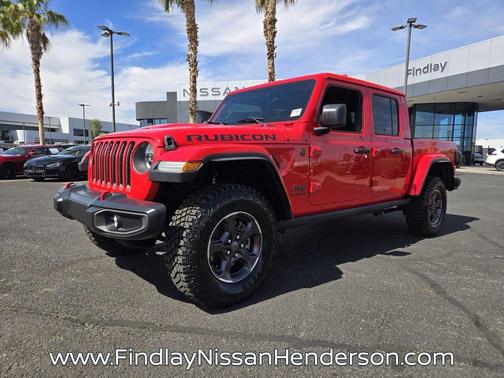Firecracker Red Clearcoat 2022 Jeep Gladiator Rubicon