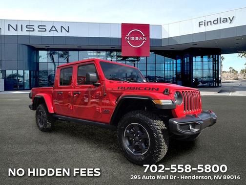 Firecracker Red Clearcoat 2022 Jeep Gladiator Rubicon