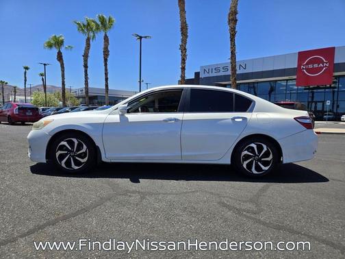 White Orchid Pearl 2017 Honda Accord EX-L