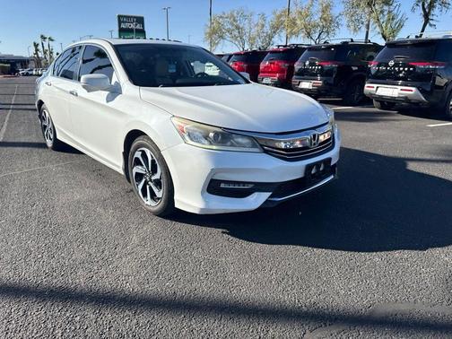 White Orchid Pearl 2017 Honda Accord EX-L