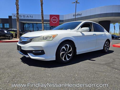 White Orchid Pearl 2017 Honda Accord EX-L