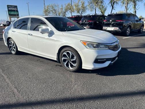 White Orchid Pearl 2017 Honda Accord EX-L
