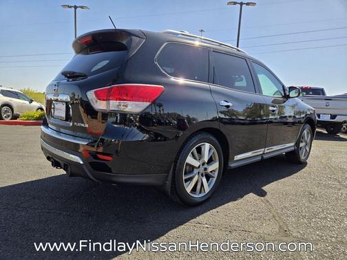 Super Black 2014 Nissan Pathfinder Platinum