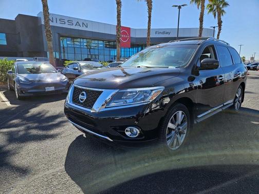 Super Black 2014 Nissan Pathfinder Platinum