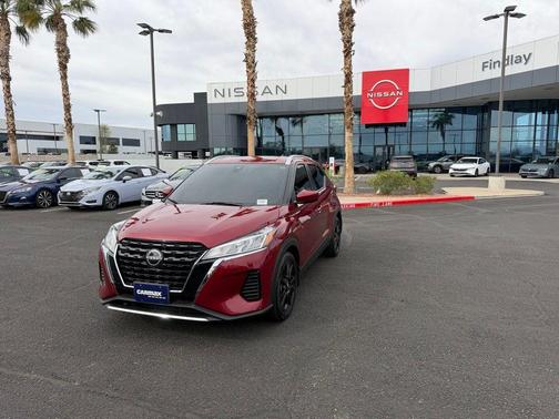 Scarlet Ember 2022 Nissan Kicks SV