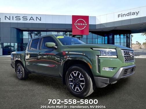 Tactical Green 2024 Nissan Frontier SL