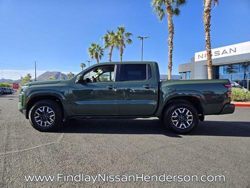 Tactical Green 2024 Nissan Frontier SL