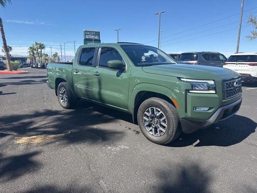 Tactical Green 2024 Nissan Frontier SL