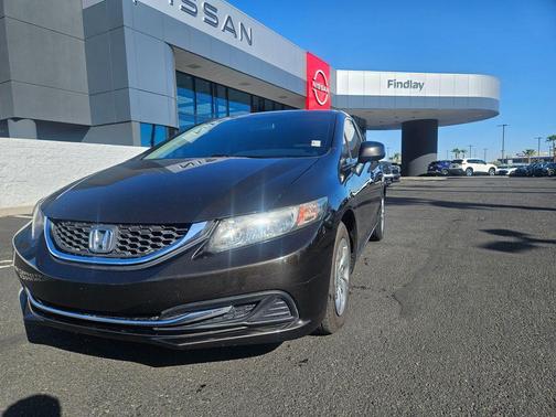 Crystal Black Pearl 2013 Honda Civic LX