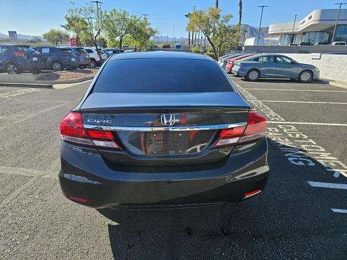 Crystal Black Pearl 2013 Honda Civic LX