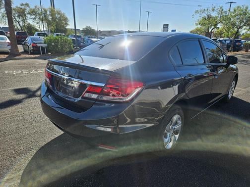 Crystal Black Pearl 2013 Honda Civic LX