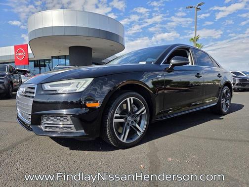 Brilliant Black 2017 Audi A4 2.0T Premium Plus