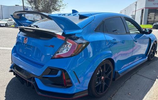 Boost Blue Pearl 2021 Honda Civic Type R Touring