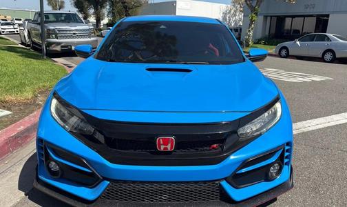 Boost Blue Pearl 2021 Honda Civic Type R Touring